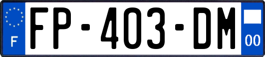 FP-403-DM