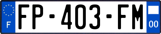 FP-403-FM