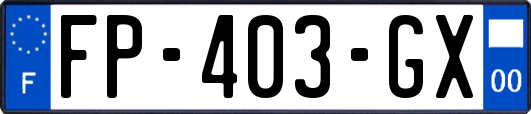 FP-403-GX