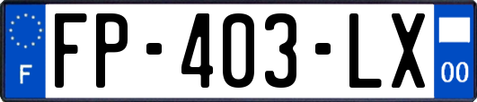 FP-403-LX