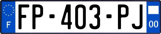 FP-403-PJ