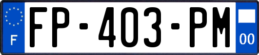 FP-403-PM