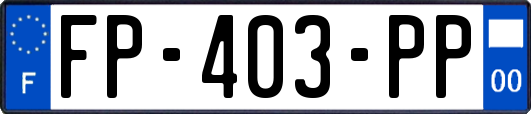 FP-403-PP