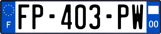 FP-403-PW