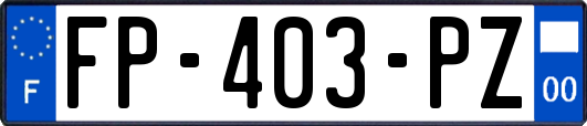 FP-403-PZ