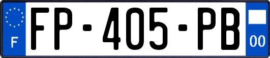 FP-405-PB