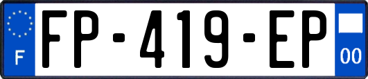 FP-419-EP