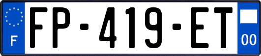 FP-419-ET