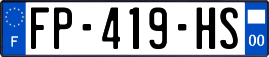 FP-419-HS