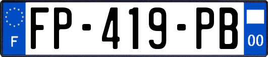 FP-419-PB