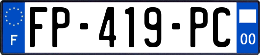 FP-419-PC