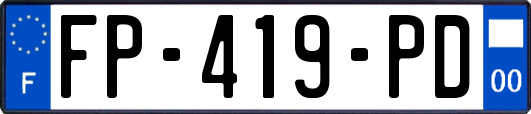 FP-419-PD