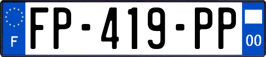 FP-419-PP