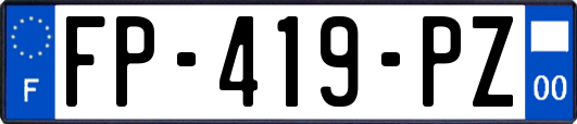 FP-419-PZ