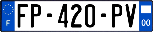 FP-420-PV