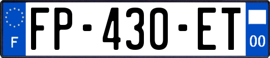 FP-430-ET