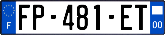 FP-481-ET