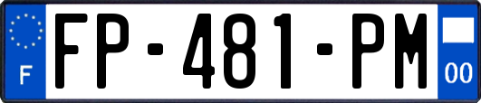 FP-481-PM