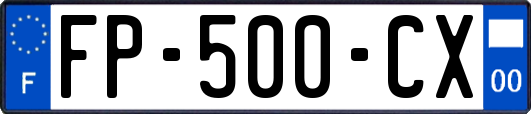 FP-500-CX