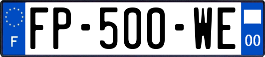 FP-500-WE