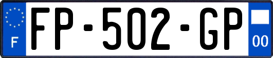 FP-502-GP