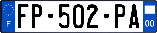 FP-502-PA