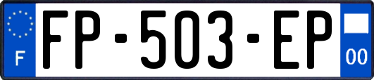 FP-503-EP