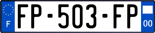 FP-503-FP