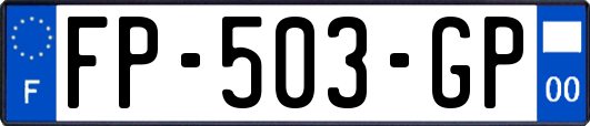 FP-503-GP