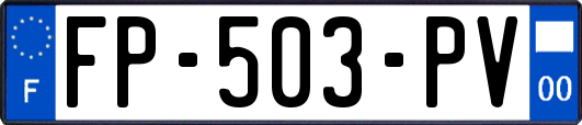 FP-503-PV