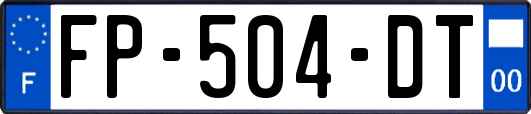 FP-504-DT