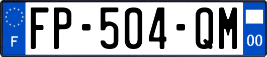FP-504-QM