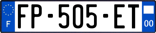 FP-505-ET