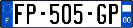 FP-505-GP