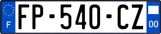FP-540-CZ