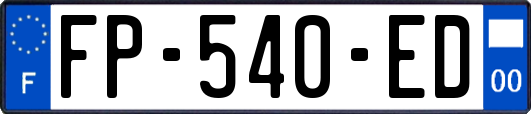 FP-540-ED