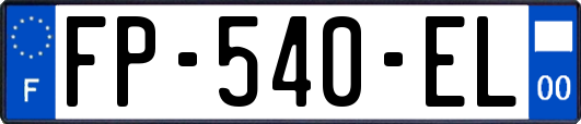 FP-540-EL