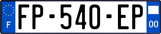FP-540-EP