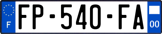 FP-540-FA