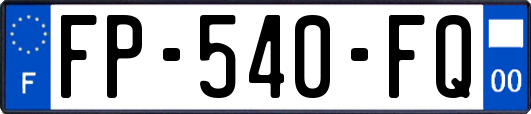 FP-540-FQ