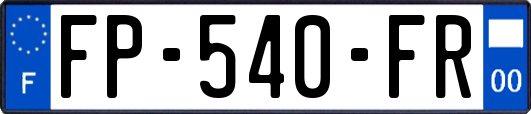 FP-540-FR