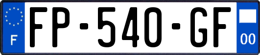 FP-540-GF