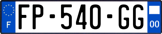 FP-540-GG