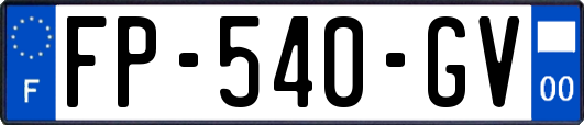 FP-540-GV