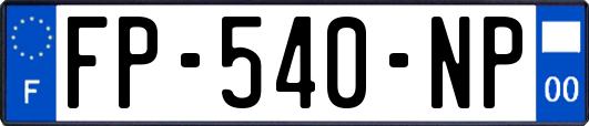 FP-540-NP
