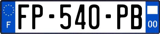 FP-540-PB