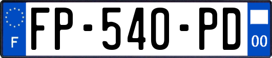FP-540-PD