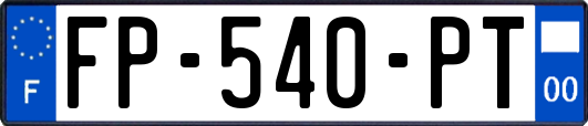 FP-540-PT