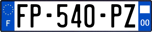 FP-540-PZ
