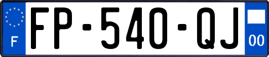 FP-540-QJ